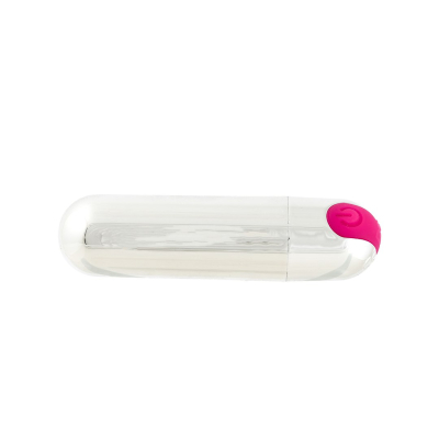 Wibrator Mini Typ Bullet Ładowany Usb Srebrny