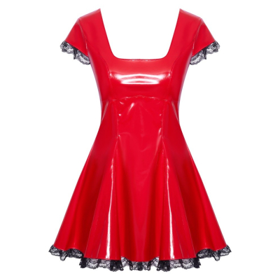 Vinyl Dress red XL
