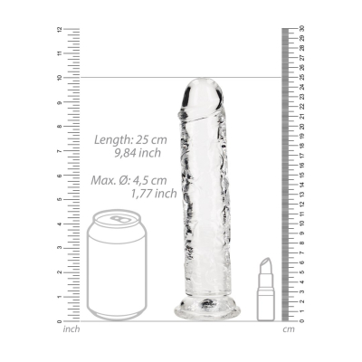 Straight Realistic Dildo with Suction Cup - 9\'\' / 23