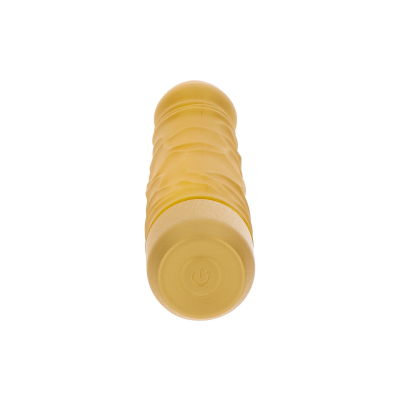 ToyJoy Get Real Gold Dicker Original Vibrator 20 cm