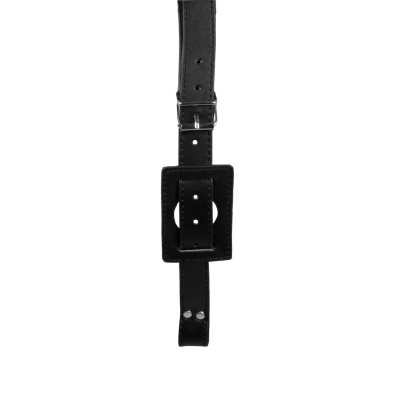 Belt with Vibrator Holder - Black