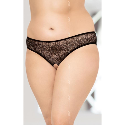 String 2467 Plus Size czarny