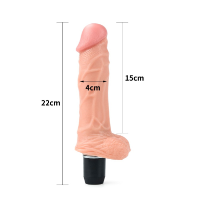 Wibrator zakrzywiony z giętkim trzonem Xtreme Flexi 22cm Lovetoy