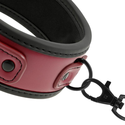 FETISH SUBMISSIVE DARK ROOM - NEOPRENE LINING CHAIN NECKLACE