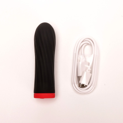 Wibrator Mini Typ Bullet Ładowany Usb Czarny