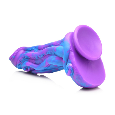 Octophallus - Silicone Dildo - Purple/Blue