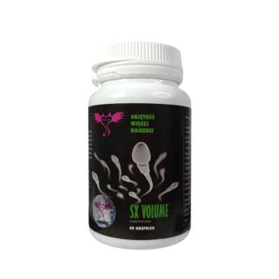 SX Volume suplement dla męzczyzn wzmacniający potencję 60 kaps.