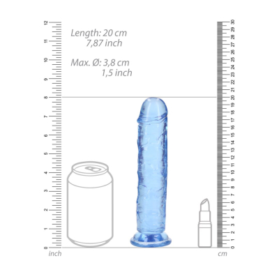 Straight Realistic Dildo with Suction Cup - 7\'\' / 18
