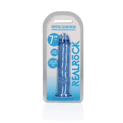 Straight Realistic Dildo with Suction Cup - 7\'\' / 18