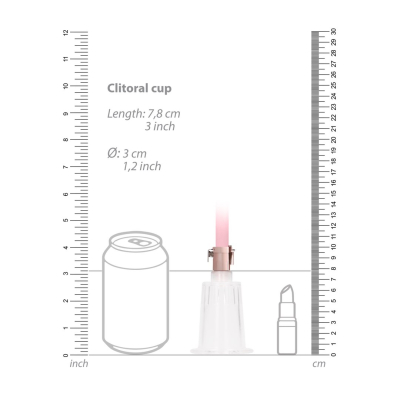 Clitoral Nipple Pump Set Medium - Large