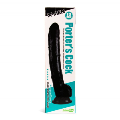 Potężne dildo z przyssawką Porter's Cock 33cm X-MEN