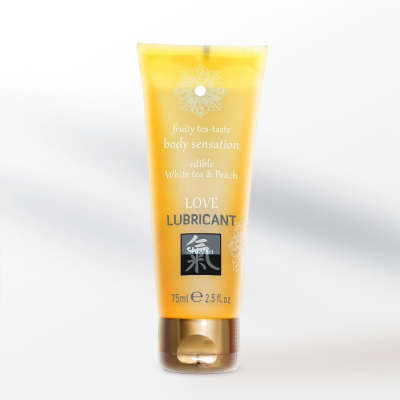 Love Lubricant edible - White Tea & Peach