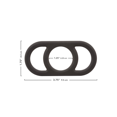 CalExotics Alpha Liquid Silicone Commander Ring