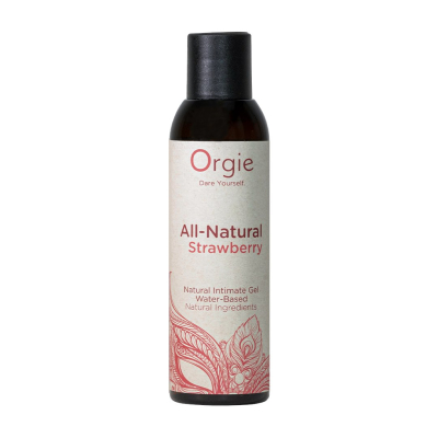 Orgie All - Natural Strawberry Kissable Natural Water-Based Intimate Gel