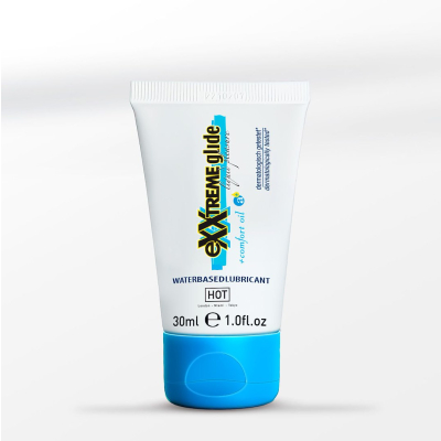 HOT eXXtreme Glide - waterbased lubricant + comfort oil a+
