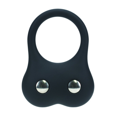 Silicone Training Cockring - M - Black