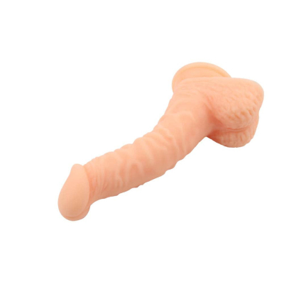 Zakrzywione dildo z mocną przyssawką 19,5cm