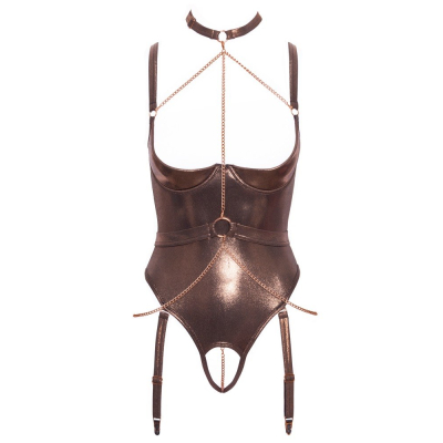 Shelf Bra Body brownish L