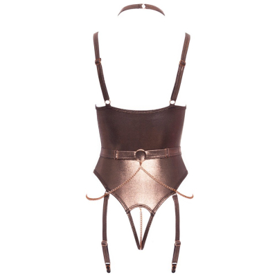 Shelf Bra Body brownish L