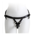 HARNESS WITH BLACK DILDO SIZE S