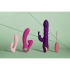 Ultra Soft Silicone G-Spot Vibrator - Cherry Chiffon