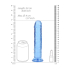 Straight Realistic Dildo with Suction Cup - 8\'\' / 20