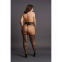 Suspender Striped Pantyhose - Plus Size