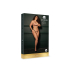 Aim© - Brief with Open Crotch and Buttock, Adjustable Slider and Golden Details - Plus Size