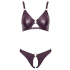 Bra and Briefs purple M