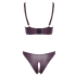 Bra and Briefs purple M