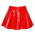 Vinyl Skirt red M
