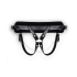 HARNESS WITH BLACK DILDO SIZE L
