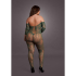 Lace Long-Sleeved Bodystocking - Queen Size