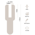Stroker Rotating Mast. Clear