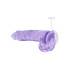 Realistic Dildo with Balls - 9 / 23 cm