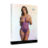 Open-Cup Strappy Teddy - One Size