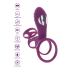 ToyJoy Happiness Halo Halo C-Ring Sleeve