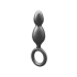 ToyJoy Buttocks The Plugger 2-Balls Metallic Silicone Plug