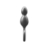ToyJoy Buttocks The Plugger 2-Balls Metallic Silicone Plug