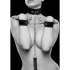 Velcro Collar with Leash and Handcuffs