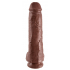 King Cock Naturalne Dildo z jądrami 28cm