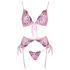 Bra Set Embroidery L/XL