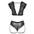 Top and Crotchless Briefs L