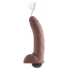 Realistyczne dildo z funkcją wytrysku 23 cm King Cock