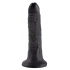 Realistyczne czarne Dildo King Cock dł. 18cm