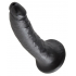 Realistyczne czarne Dildo King Cock dł. 18cm