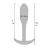 Smooth Analplug Medium