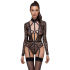 Koronkowe Body rozpinanym kroczem L Cottelli Lingerie