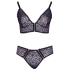 Bra Set purple 2XL