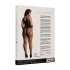Contrast Net Teddy - Plus Size